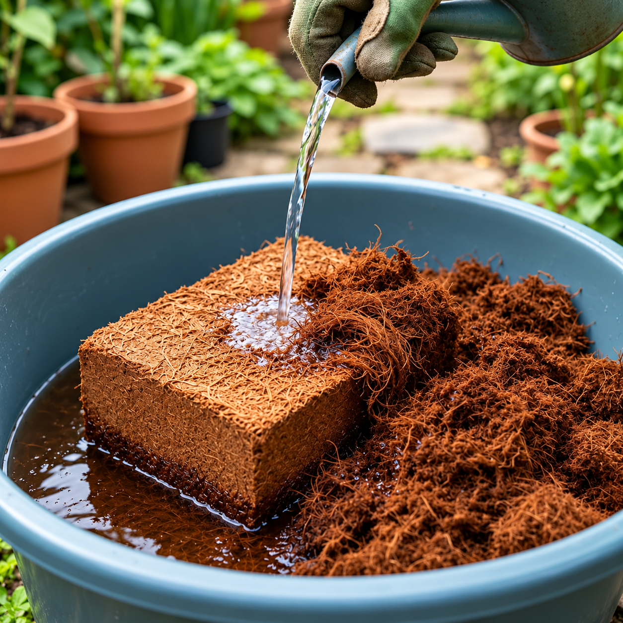 Coco Peat Blocks